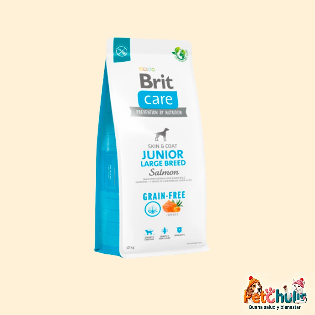 Brit Care Gf Junior Salmon 12kg