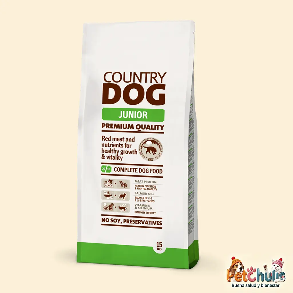 Country Dog Premium Cachorro Junior 15kg