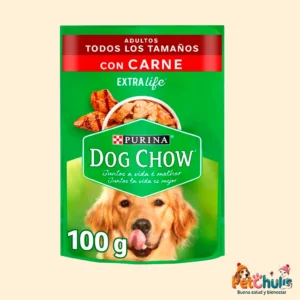 Dog Chow Cena de Carne Trozos Jugosos 100g