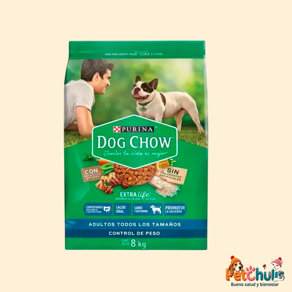 Dog Chow Control de Peso 8kg