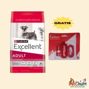 EXCELLENT Adulto Pollo y Arroz Razas Minis y Pequeñas 15KG EXCELLENT Adulto Pollo y Arroz Razas Minis y Pequeñas 15KG