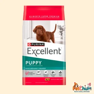 Excellent Cachorro Pollo y Arroz Razas Medianas y Grandes 15KG