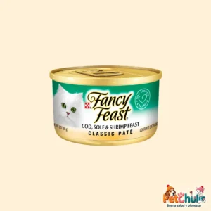 Fancy Feast Cod, Sole & Shrimp Feast Classic Pate (Pescado Y Camarón) 85gr