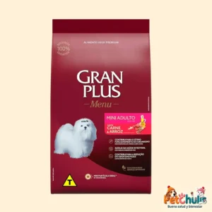 Gran Plus Menu Perro Adulto Mini Carne y Arroz 15kg