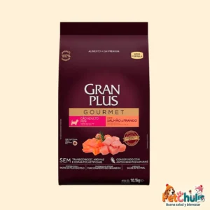 Gran Plus Gourmet Perro Adulto Mini Salmón y Pollo 10k