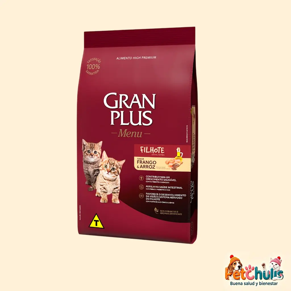 GranPlus Menu Gatitos Pollo y Arroz
