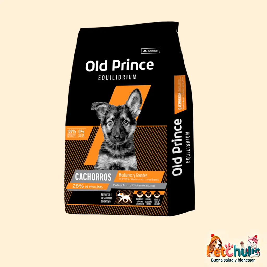 Old Prince Equilibrium Cachorros Medianos y Grandes 15 kg