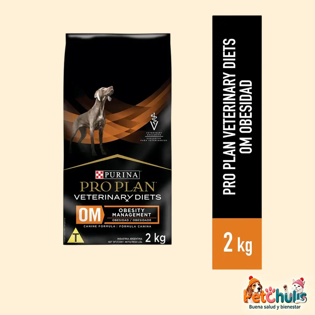 Pro Plan Veterinary Diets OM Obesity Management Canina 2 kg