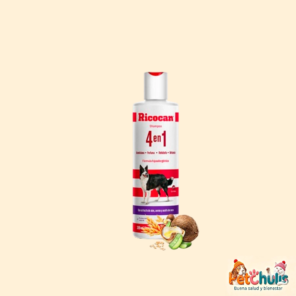 Ricocan Shampoo Adultos 4 en 1 380ml