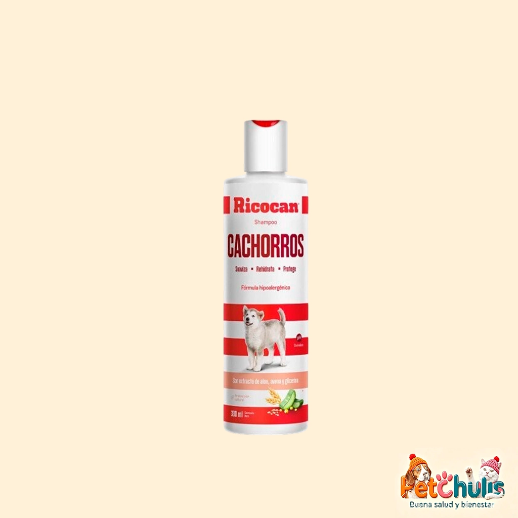 Ricocan Shampoo Hipoalergénico para Cachorros 380 ml