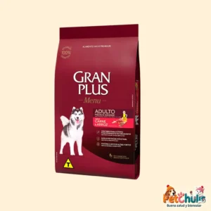 GranPlus Menu Perro Adulto Mediano y Grande Carne y Arroz 15 kg