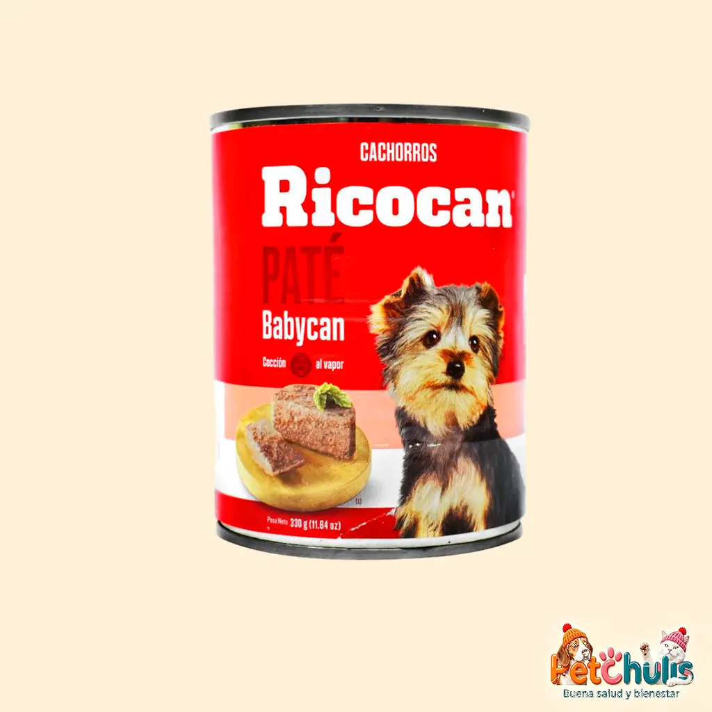 Ricocan Paté Cachorro Sabor Carne 330 g