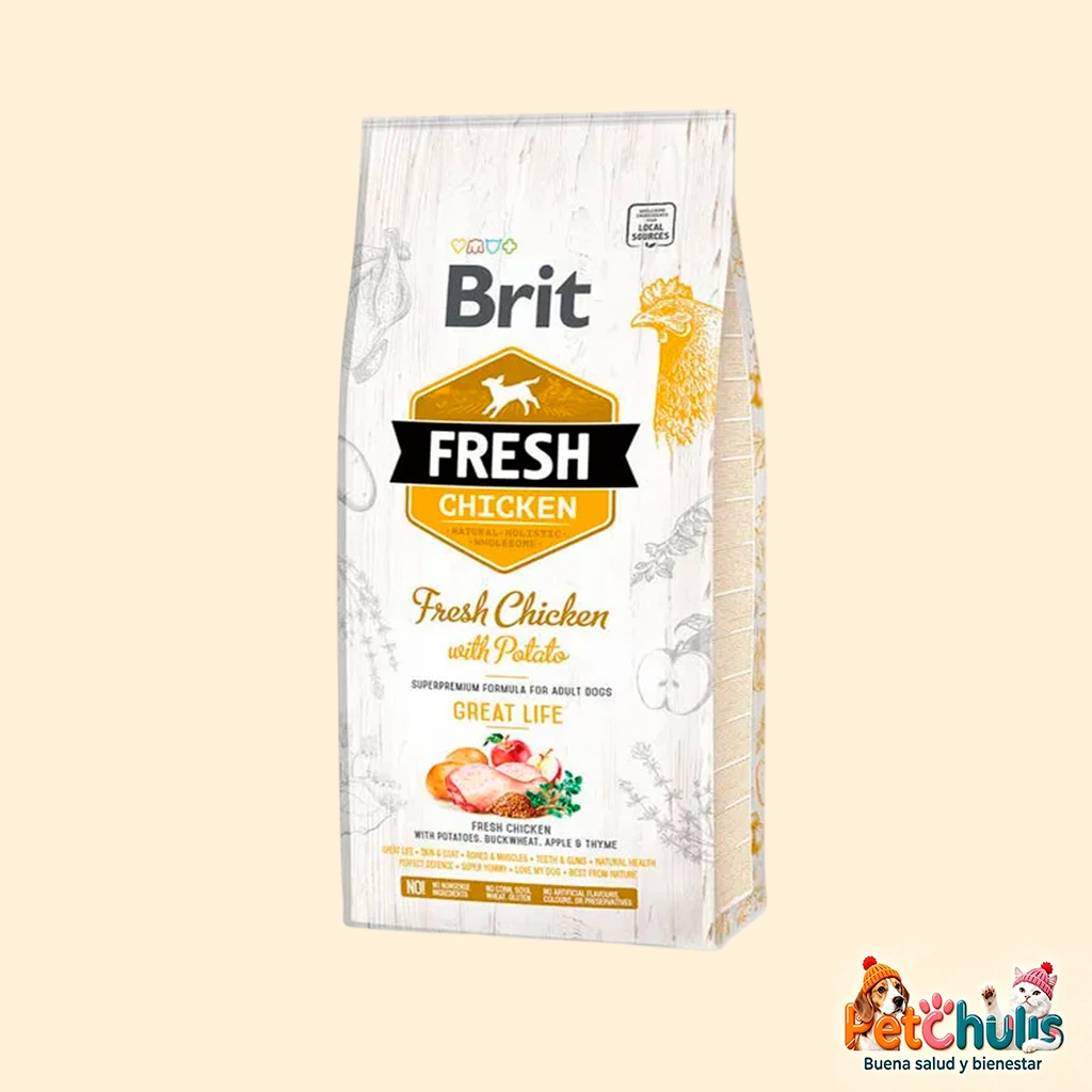 Brit Fresh Chicken with Potato Adult Great Life