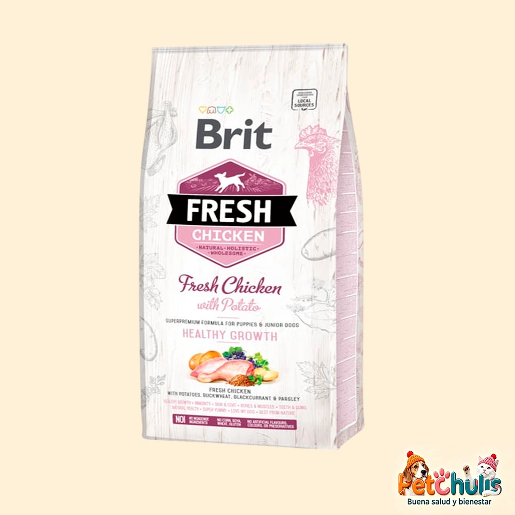 BRIT FRESH CHICKEN WITH POTATO PUPPY HEALTHY GROWTH 12kg