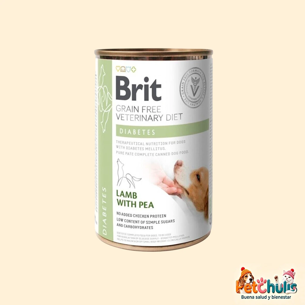 Brit GF Vet Diets Dog Can Diabetes 400 g