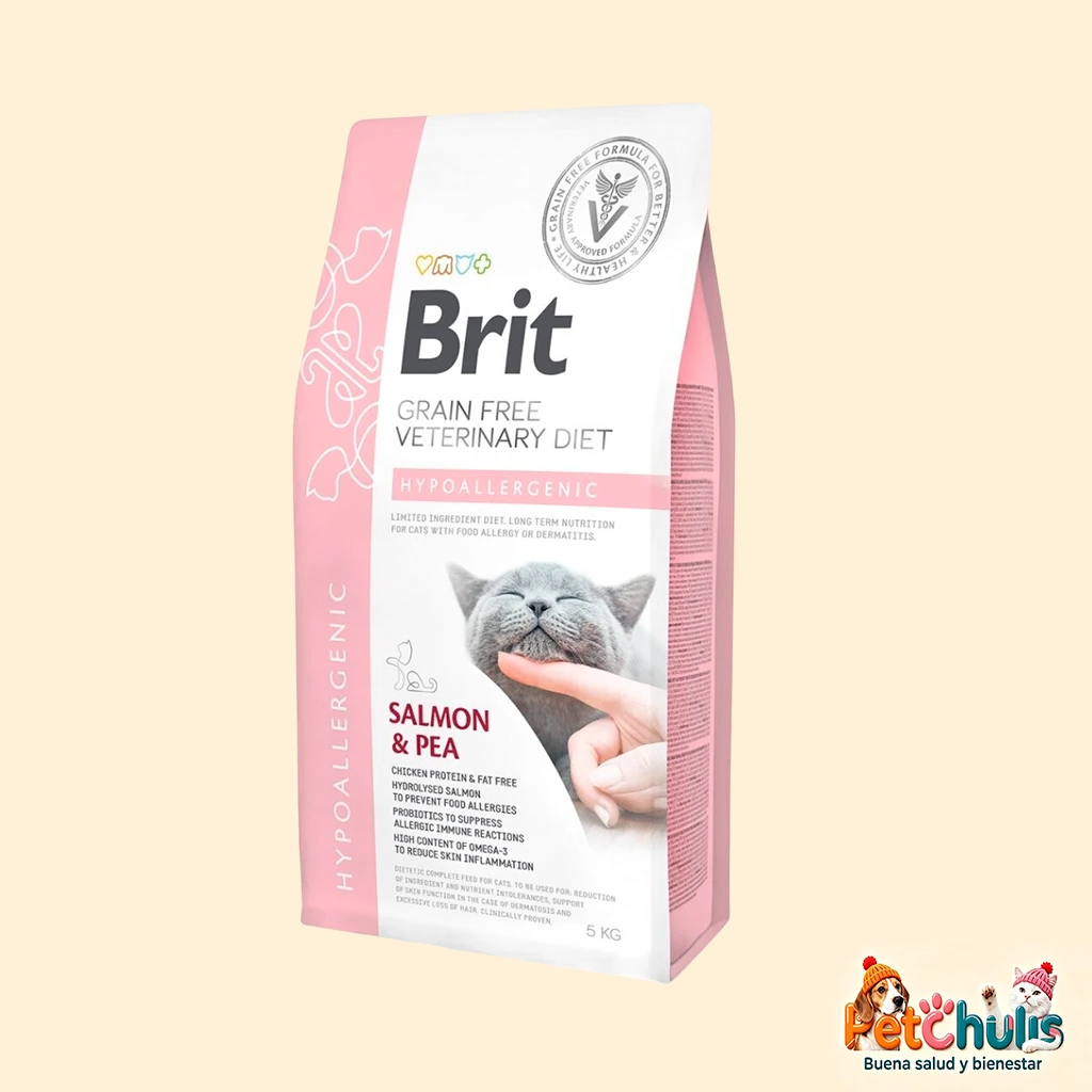 Brit GF Vet Diets Cat Hypoallergenic 2kg