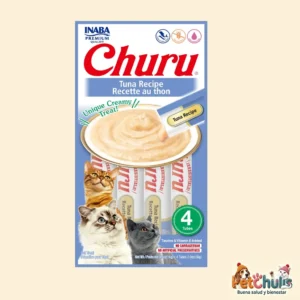 Inaba Churu Atún para Gatos 4 Tubos x 14 g