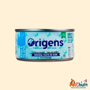 Origens Filete de Atún con Tilapia en Salsa Natural para Gatos 85g