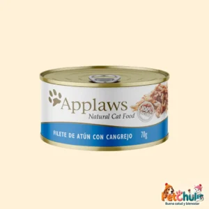 Applaws Gato Adulto Filete de Atún con Cangrejo Lata 70g