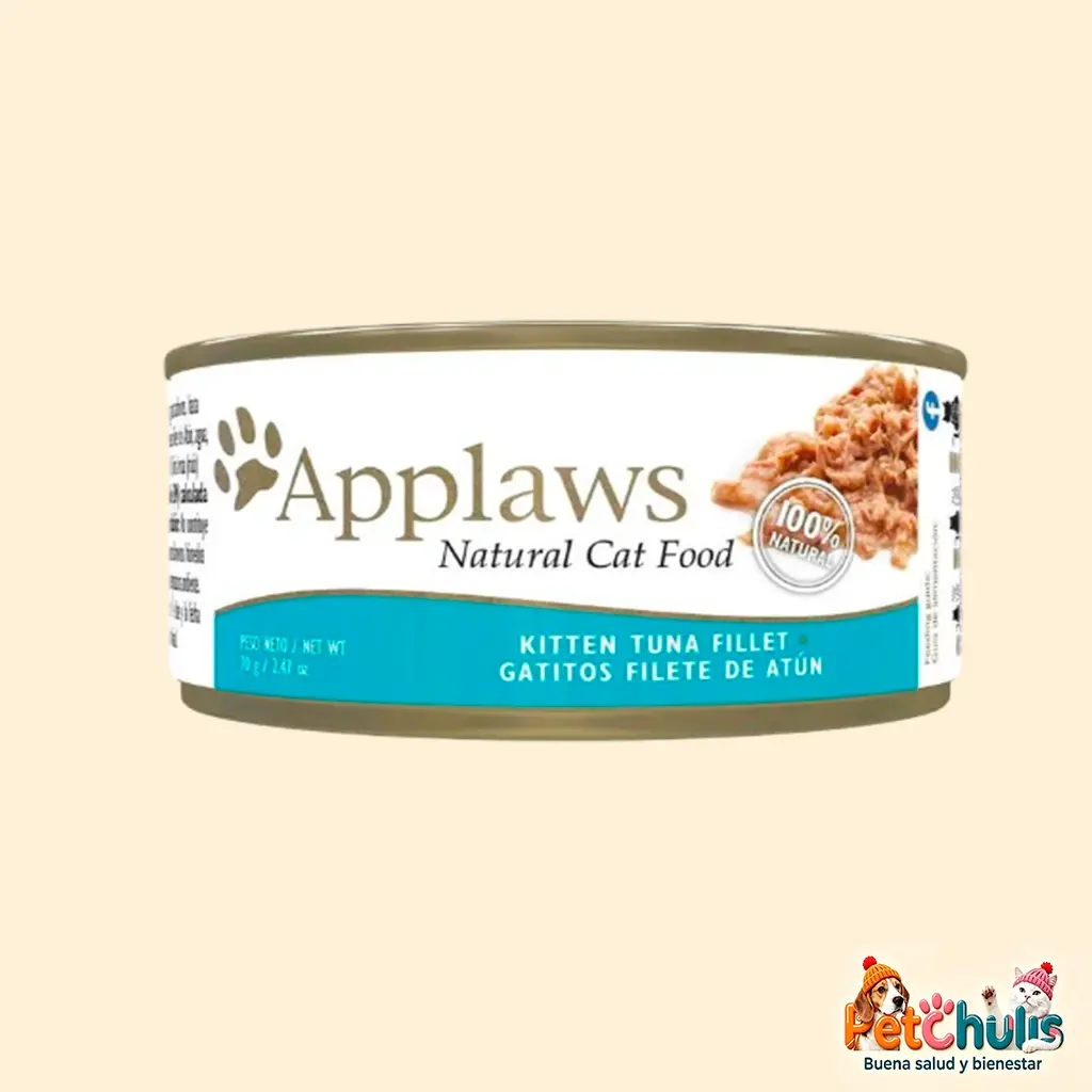 Applaws Gatitos Filete de Atún Lata70g