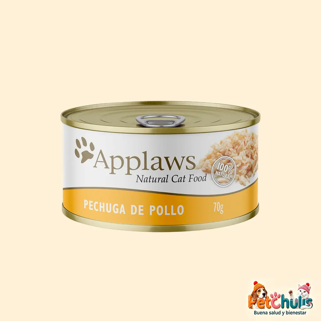 Applaws Gato Adulto Pechuga de Pollo Lata 70g